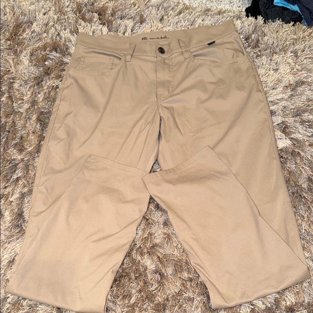 Travis Mathew Tan Pants